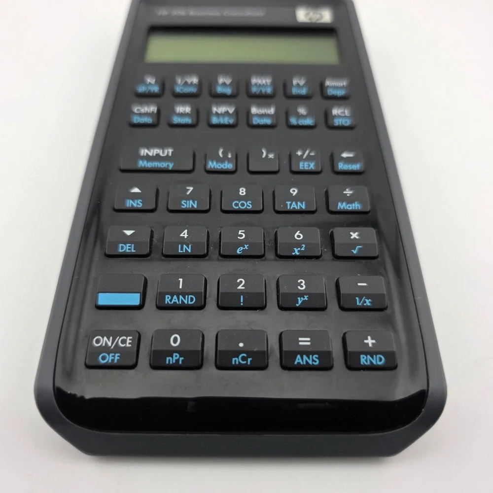 HP 20b Business Consultant Financial Calculator Black Excellent Financial Tool